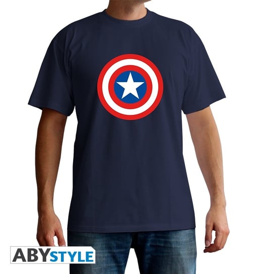 Koszulka męska Marvel America, rozmiar L ABYstyle