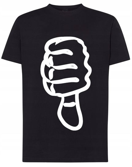 Koszulka męska nadruk kciuk w dół NOT OK r.XXL Inna marka