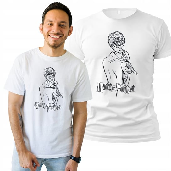 Koszulka Męska Nadruk  T-shirt Prezent Harry Potter Postać XXL Plexido