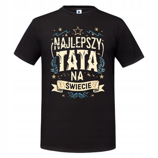 Koszulka męska Najlepszy Tata na Świecie 2 prezent dla taty ojca T-shirt Inna marka