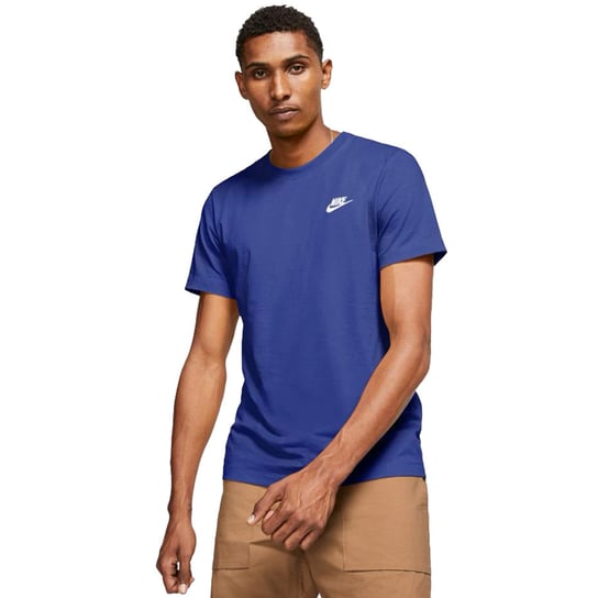 Koszulka męska Nike Sportswear Club niebieska AR4997 430 Nike