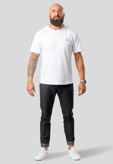 Koszulka Męska Oversize Biała XL TRES AMIGOS