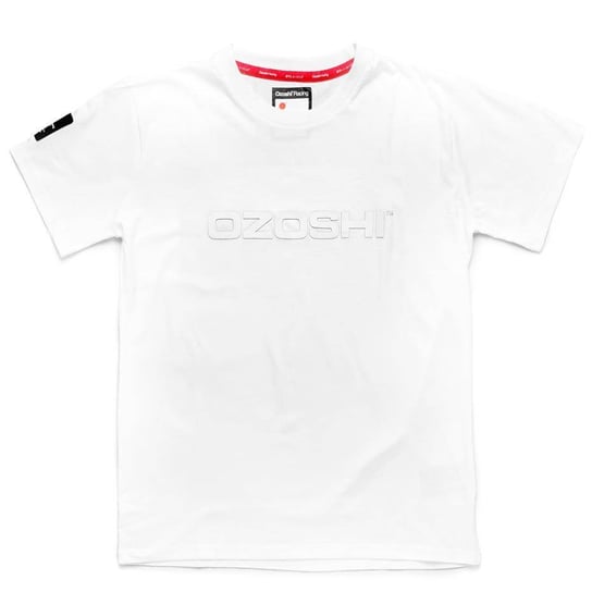 Koszulka męska Ozoshi Naoto biała O20TSRACE004 Ozoshi