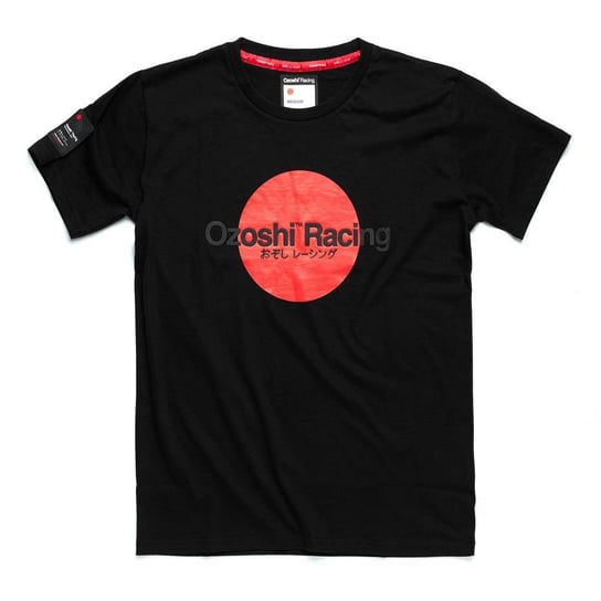 Koszulka męska Ozoshi Yoshito czarna O20TSRACE005 Ozoshi
