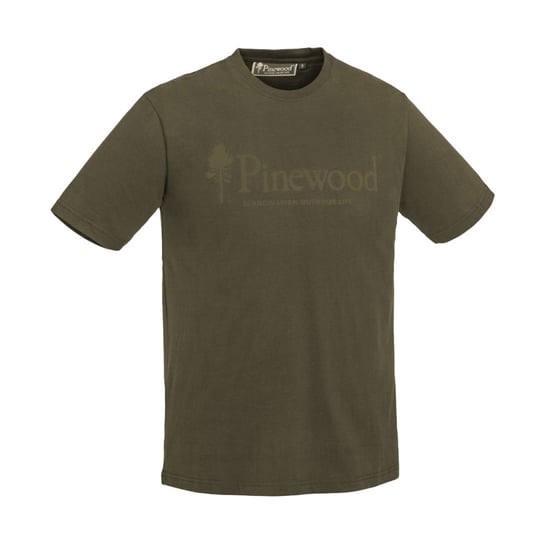 Koszulka męska Pinewood Outdoor Life zielona 4XL PINEWOOD