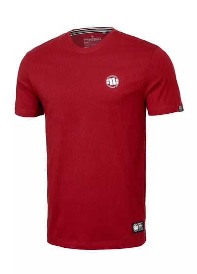 Koszulka męska Pit Bull West Coast Small Logo Czerwona T-shirt - XL Pit Bull West Coast