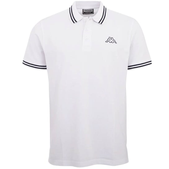 Koszulka męska polo Kappa biała 709361 11-0601-M Inna marka