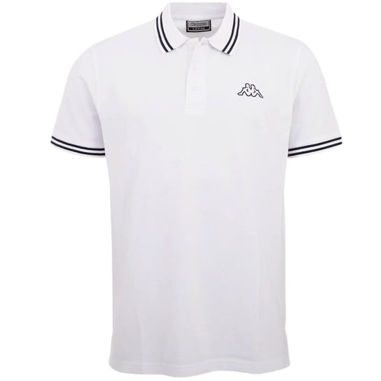 Koszulka męska polo Kappa biała 709361 11-0601-S Kappa