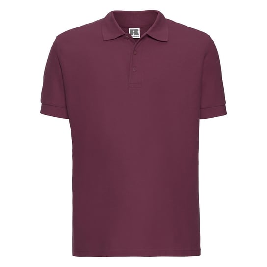 Koszulka męska Polo Ultimate Russell Burgund 41 XL Russell