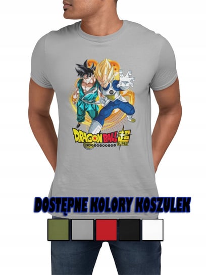 KOSZULKA MĘSKA PREZENT ANIME DRAGON BALL POSTACIE DUŻY WYBÓR - M Inna marka