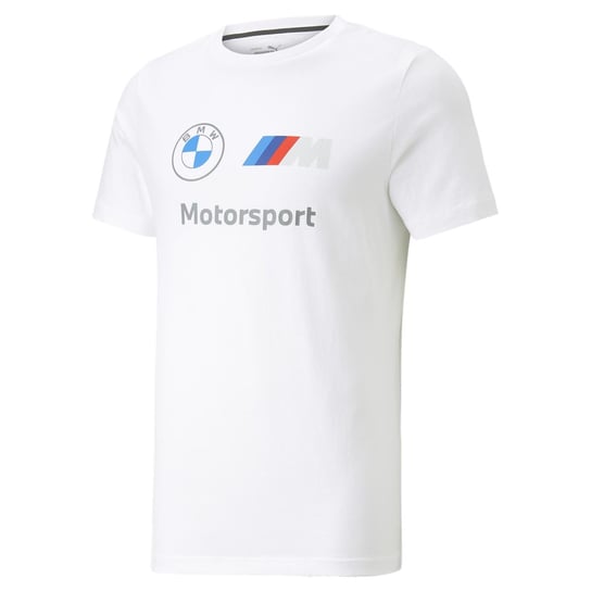 Koszulka męska Puma BMW MMS ESS Logo biała 53814802-L Inna marka