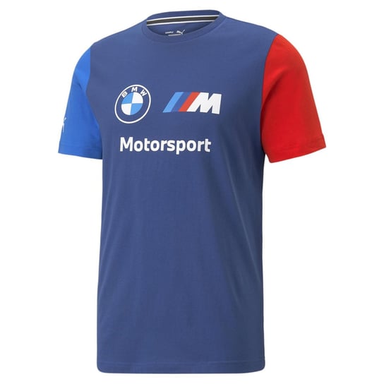 Koszulka męska Puma BMW MMS ESS Logo niebieska 53814804-XS Inna marka