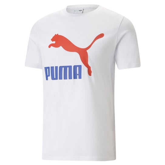 Koszulka męska Puma Classics Logo biała 53806902-XL Inna marka