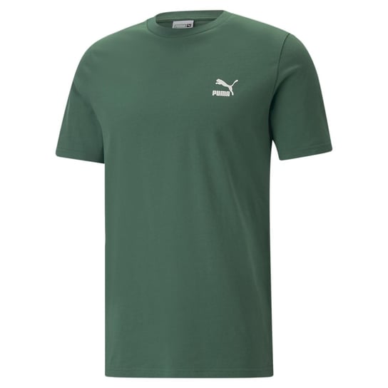 Koszulka męska Puma Classics Small Logo zielona 53558737-L Inna marka