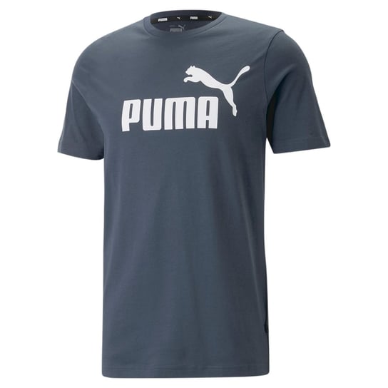 Koszulka męska Puma Ess Logo granatowa 58666761-L Inna marka