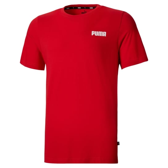 Koszulka męska Puma ESS SMALL LOGO czerwona 84722504-XL Inna marka