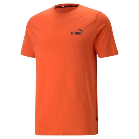 Koszulka męska Puma ESS SMALL LOGO pomarańczowa 58666994-S Inna marka