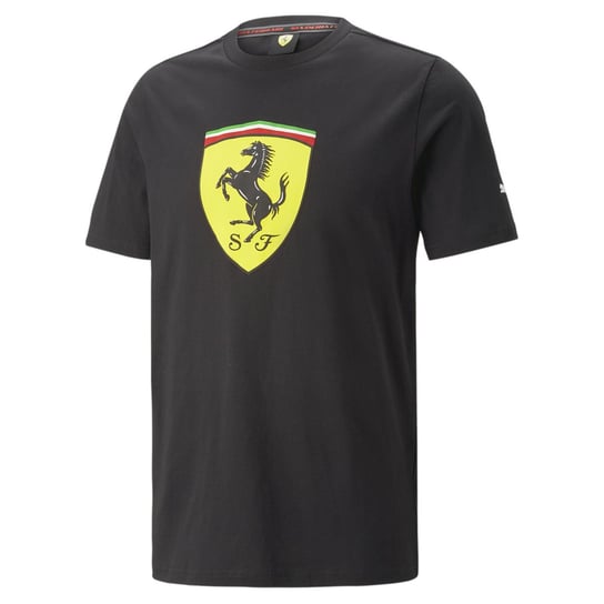 Koszulka męska Puma Ferrari Race Big Shield czarna 53817501-XL Inna marka