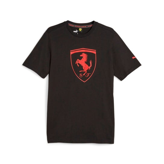 Koszulka męska Puma FERRARI RACE TONAL BIG SHIELD czarna 62095101-L Inna marka