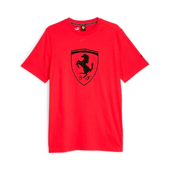 Koszulka męska Puma FERRARI RACE TONAL BIG SHIELD czerwona 62095102-L Inna marka