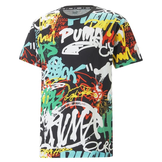 Koszulka męska Puma Graffiti wielokolorowa 53924601-L Inna marka