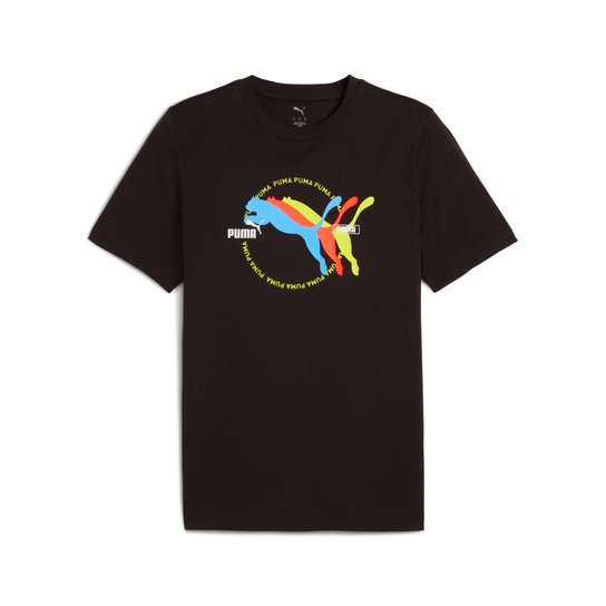 Koszulka męska PUMA GRAPHICS MULTIPLE CAT LOGO TEE S Adidas
