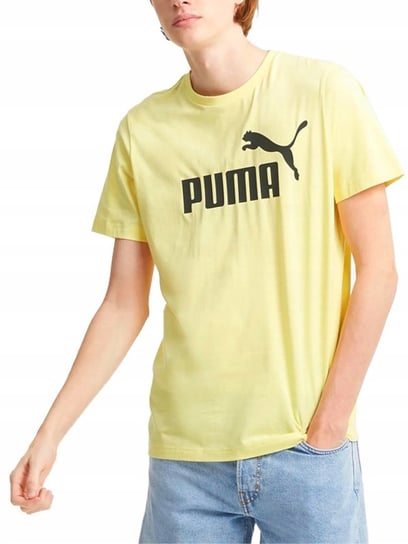Koszulka Męska Puma Logo 586667-41 Sportowa L Puma