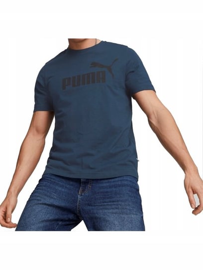 KOSZULKA męska PUMA LOGO 586667-97 bawełniana S Puma