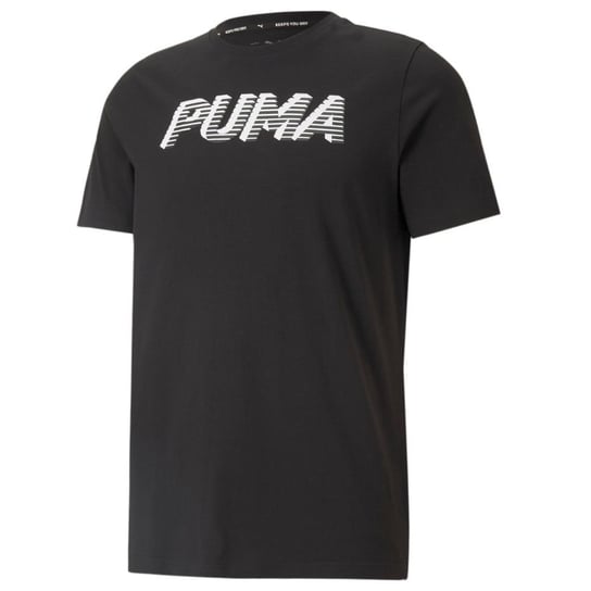 Koszulka męska Puma Modern Sports Logo Tee czarna 585818 01 Puma