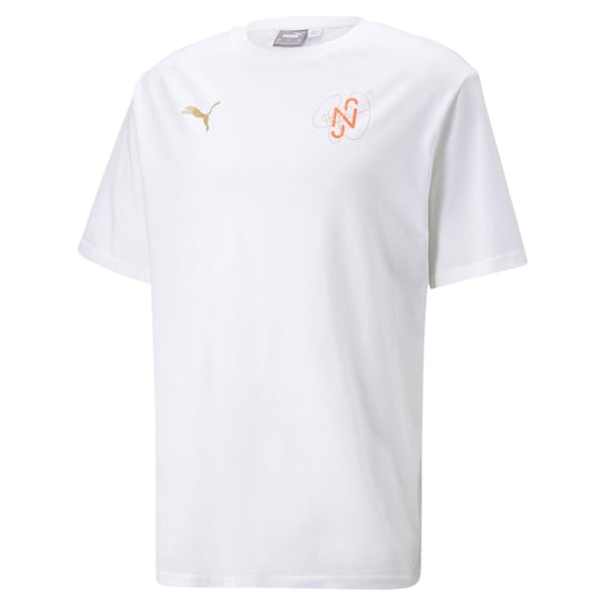 Koszulka męska Puma NEYMAR JR DIAMOND GRAPHIC biała 60578005-S Inna marka