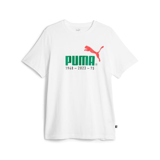 Koszulka męska Puma NO.1 LOGO CELEBRATION biała 67602002-L Inna marka