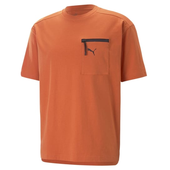 Koszulka męska Puma Open Road pomarańczowa 67340194-L Inna marka