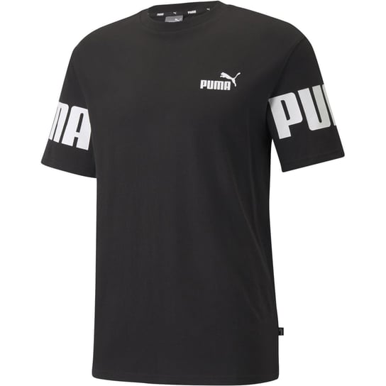 Koszulka męska Puma POWER COLORBLOCK czarna 58942801-L Inna marka