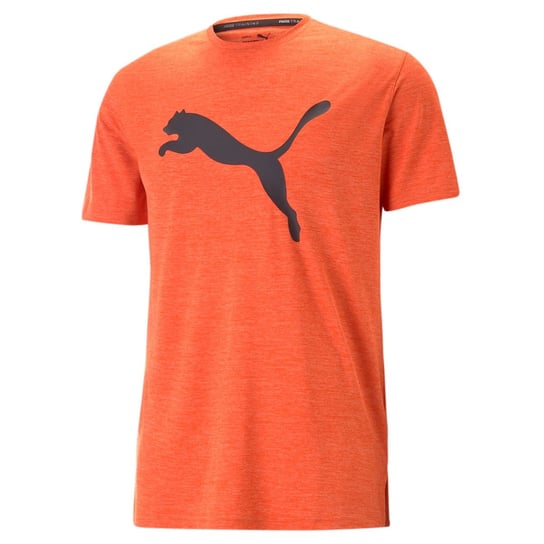 Koszulka męska Puma TRAIN FAV HEATHER CAT pomarańczowa 52235294-L Inna marka