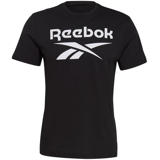 Koszulka męska Reebok Graphic Series Reebok Stacked Tee czarna FP9150 Reebok