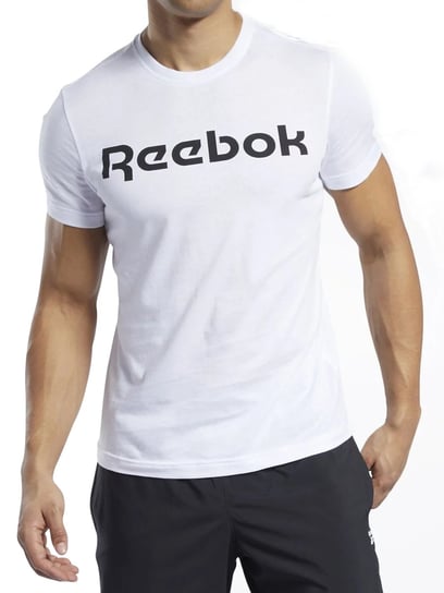 Koszulka Męska Reebok T-Shirt Fp9163 Biała Xxl Reebok