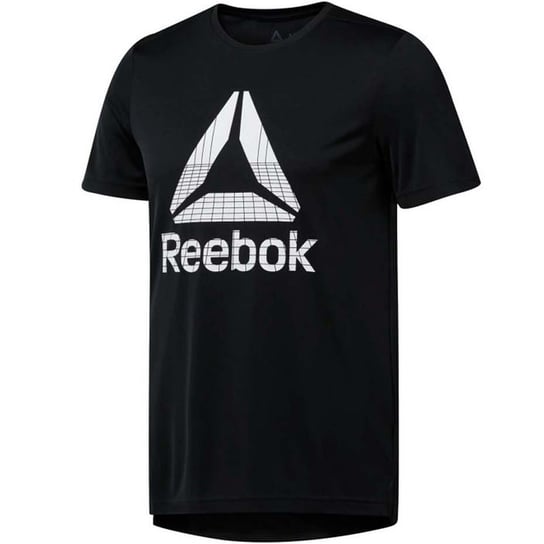 Koszulka męska Reebok Workout Graphic Tech Tee czarna DU2178 Reebok