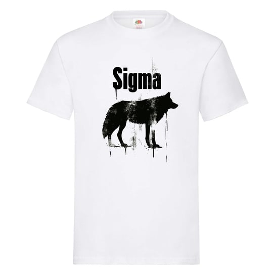 Koszulka męska Samiec Sigma Silny samotny Wilk T-shirt męski Inna marka