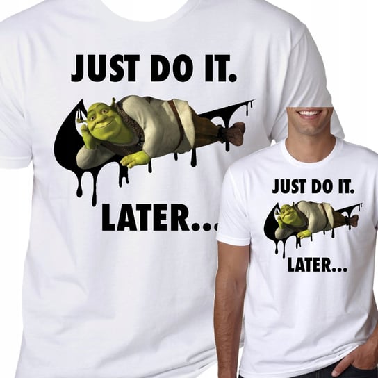 Koszulka Męska Shrek Fiona Just Do It L 3126 Inna marka