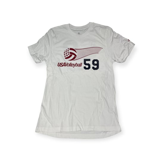 Koszulka męska T-shirt Adidas USA Volleyball 59 M Adidas