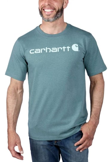 Koszulka męska T-shirt Carhartt Heavyweight Core Logo - L Carhartt