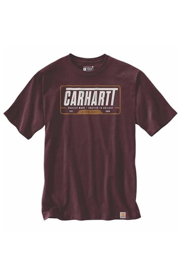 Koszulka męska T-shirt Carhartt Heavyweight Graphic Port - L Carhartt