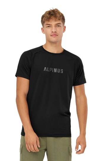 Koszulka męska T-shirt grafen Alpinus Dirfi czarny - L Alpinus