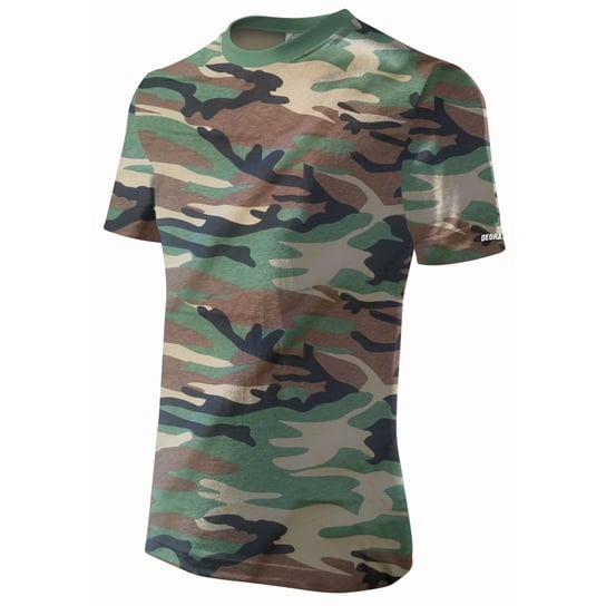 Koszulka Męska T-Shirt L, Moro, 100% Bawełna Dedra