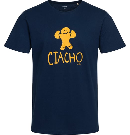 Koszulka Męska T-shirt Męski męska bawełniana M Ciacho Granatowa  Endo Endo