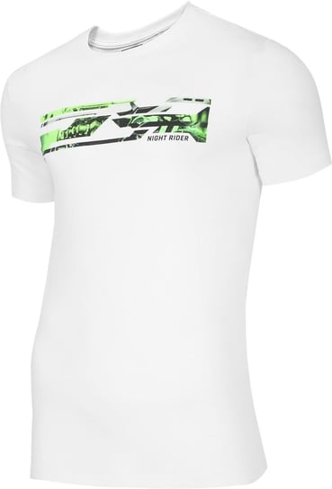 Koszulka męska T-shirt męski z krótkim rękawkiem 4F H4Z20-TSM011 - L 4F