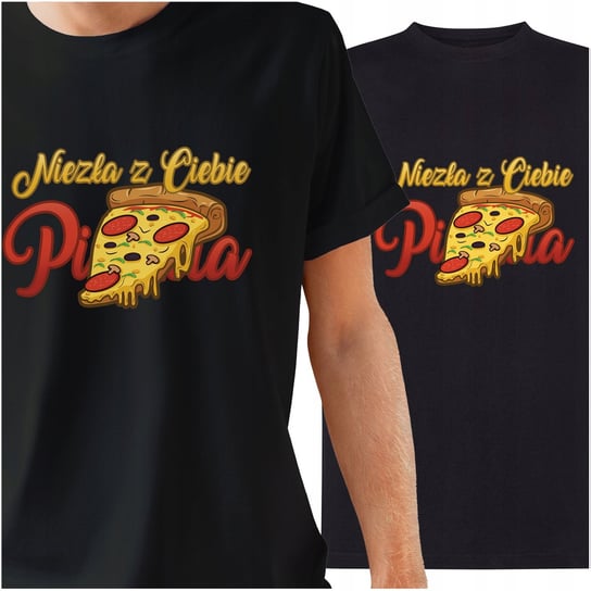 KOSZULKA MĘSKA T-SHIRT PREZENT NA URODZINY DZIEŃ CHŁOPAKA GOTOWANIE PIZZA WyczarujPrezent