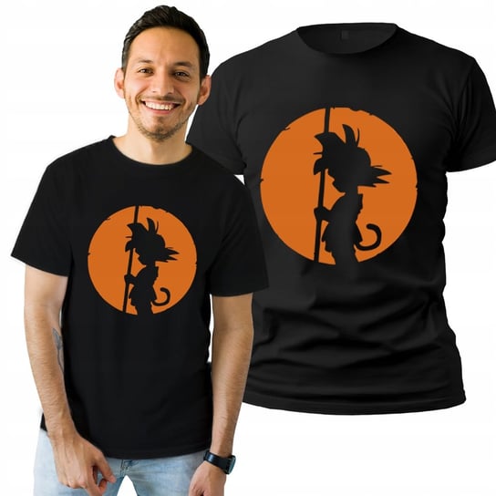 Koszulka Męska  T-shirt Prezent Z Nadrukiem Son Goku M Plexido