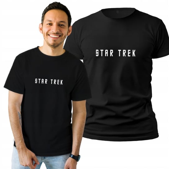 Koszulka Męska  T-shirt Prezent Z Nadrukiem Star Trek XXL Plexido