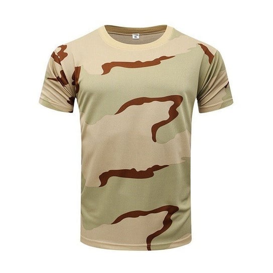 Koszulka męska T-shirt wojskowy taktyczny XL KHAKI Inna marka